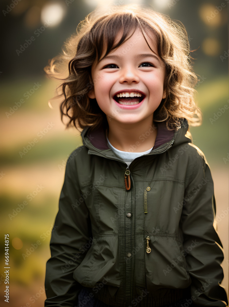 Child laughs medium waist max detail cinematic Child laughs medium waist max detail cinematic