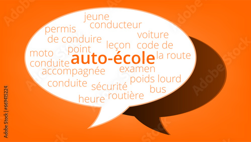 Nuage de Mots Auto-école v11