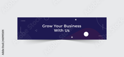 Grow your business linkedin banner