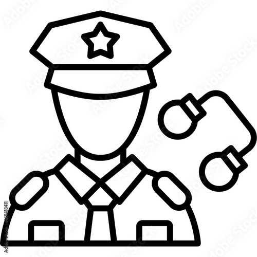 Policeman Icon