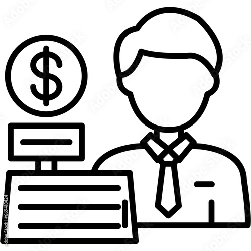 Cashier Icon