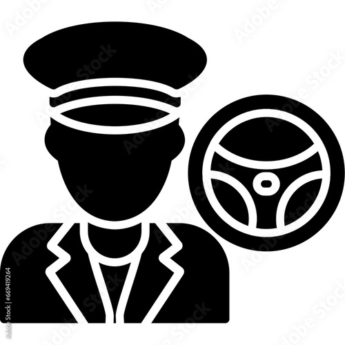 Taxi Driver Icon