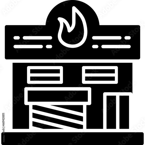 Fire Station Icon