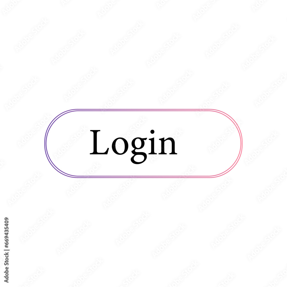 Login button for UI UX for App Or Web Login button for UI UX for App Or Web