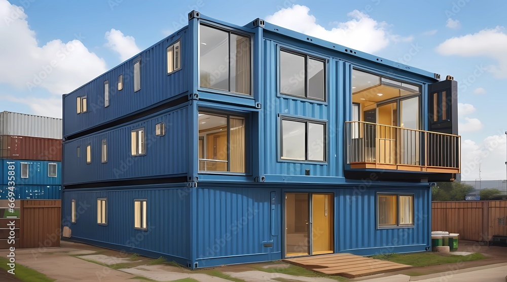 Industrial Chic: Container Living in City Style