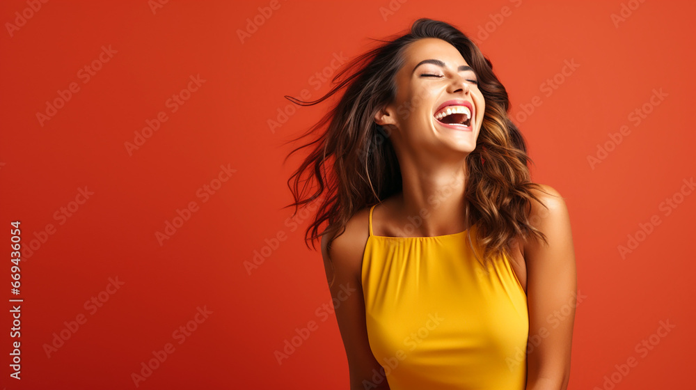 lovely woman in a studio environment canvas lovely woman in a studio environment canvas