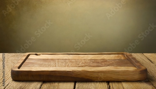 ackground with wooden panel on grunge background