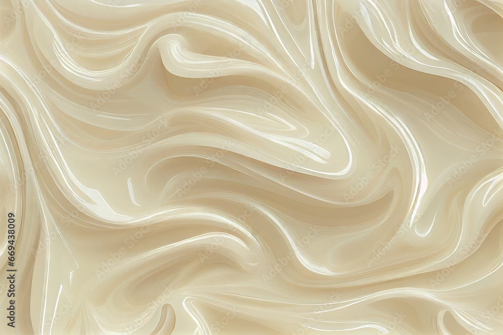 Melted Caramel Texture, Ice Cream Waves, Smooth Icecream Background, Silky Flowing Yogurt Mockup, Abstract Generative AI Illustration Melted Caramel Texture, Ice Cream Waves, Smooth Icecream Background, Silky Flowing Yogurt Mockup, Abstract Generative AI Illustration