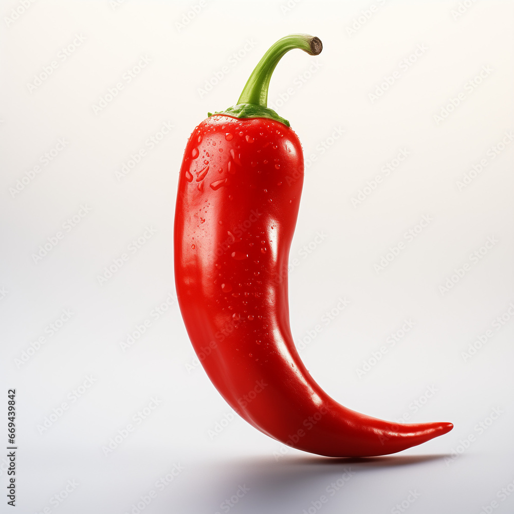 Red hot chili peppers, created by generative AI technology Red hot chili peppers, created by generative AI technology