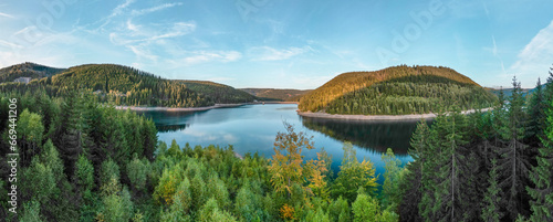 die Ohratalsperre bei Luisenthal
