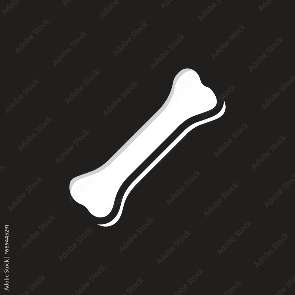 bones / death skull, danger or poison flat vector icon for apps and websites bones / death skull, danger or poison flat vector icon for apps and websites