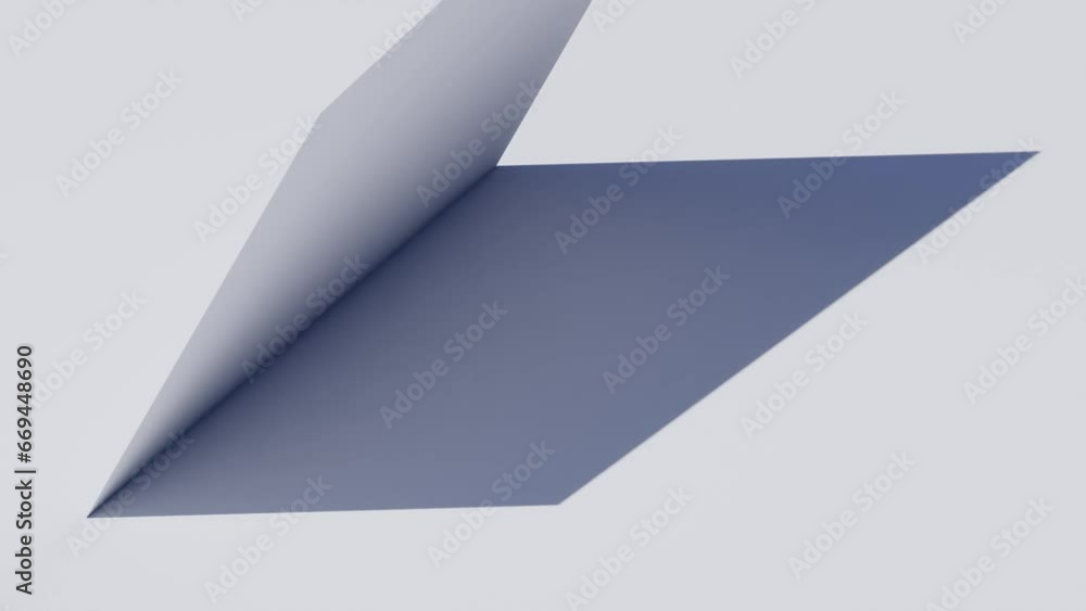 Minimalist motion wallpaper: Abstract architecture in white space Minimalist motion wallpaper: Abstract architecture in white space