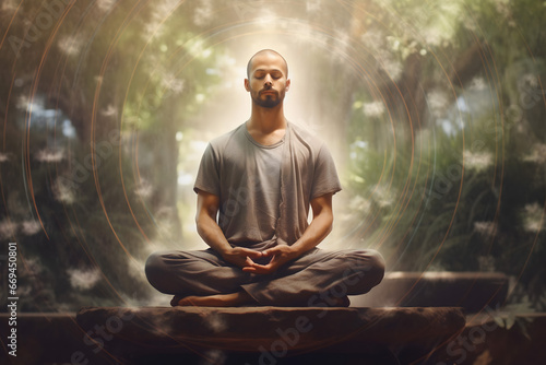 person meditation 