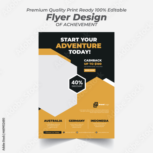 Travel Flyer Design Template