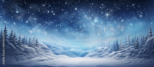 Snow space for your decoration © Karol