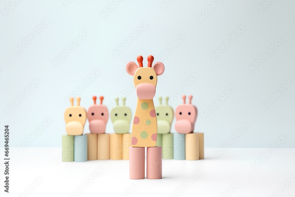 可愛いキリンさん(3D) 可愛いキリンさん(3D)