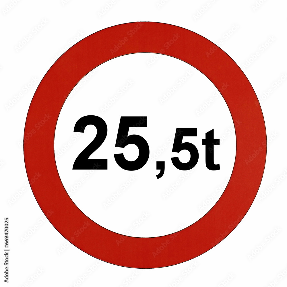 Illustration des Straßenverkehrszeichens Illustration des Straßenverkehrszeichens