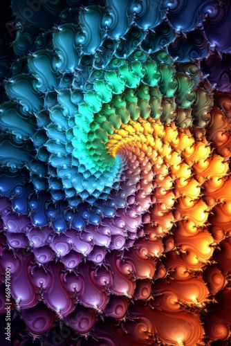 fractal burst background © Gul