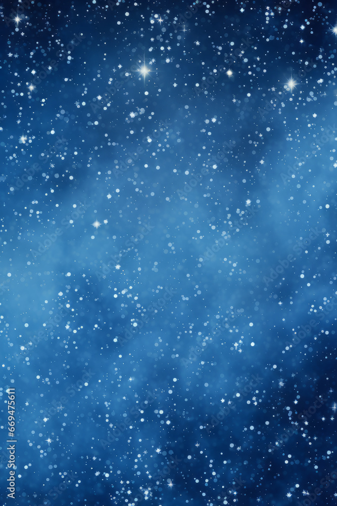 Deep blue Christmas night sky filled with stars Deep blue Christmas night sky filled with stars