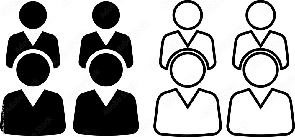 People group icon. Team of worker. User profile symbol. Group of people or group of users. Persons symbol. Vector. People group icon. Team of worker. User profile symbol. Group of people or group of users. Persons symbol. Vector.