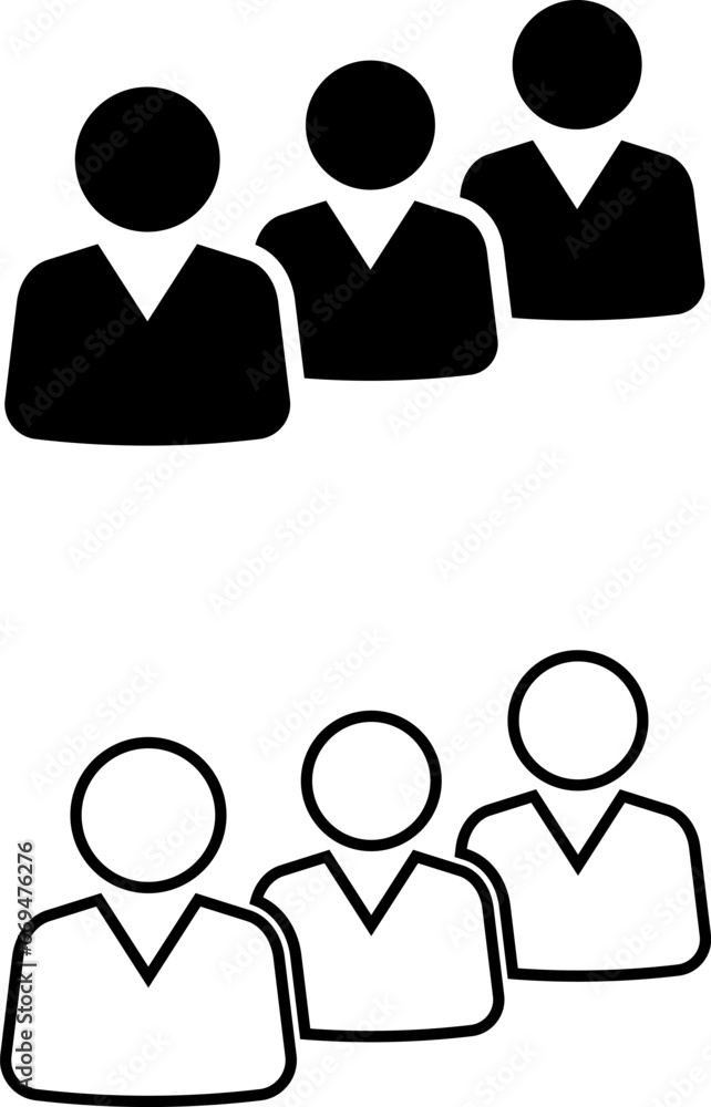 People group icon. Team of worker. User profile symbol. Group of people or group of users. Persons symbol. Vector. People group icon. Team of worker. User profile symbol. Group of people or group of users. Persons symbol. Vector.