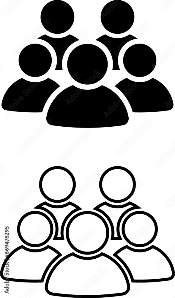 People group icon. Team of worker. User profile symbol. Group of people or group of users. Persons symbol. Vector. People group icon. Team of worker. User profile symbol. Group of people or group of users. Persons symbol. Vector.