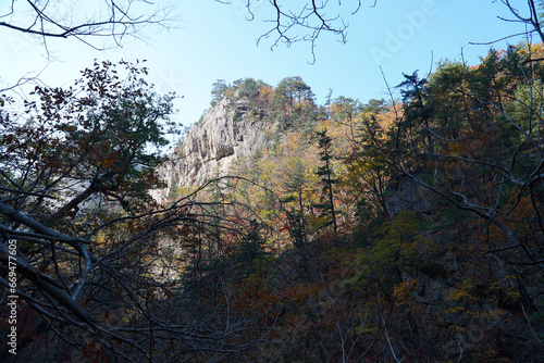 Rock of Mt. Seorak photo
