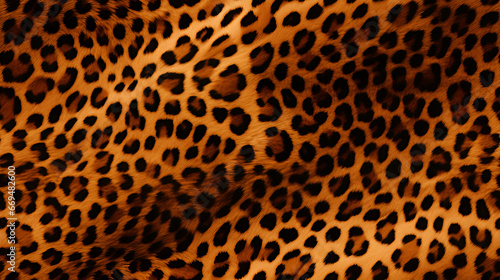 leopard print background   generative AI