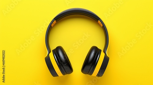 headphones on white background generated by AI