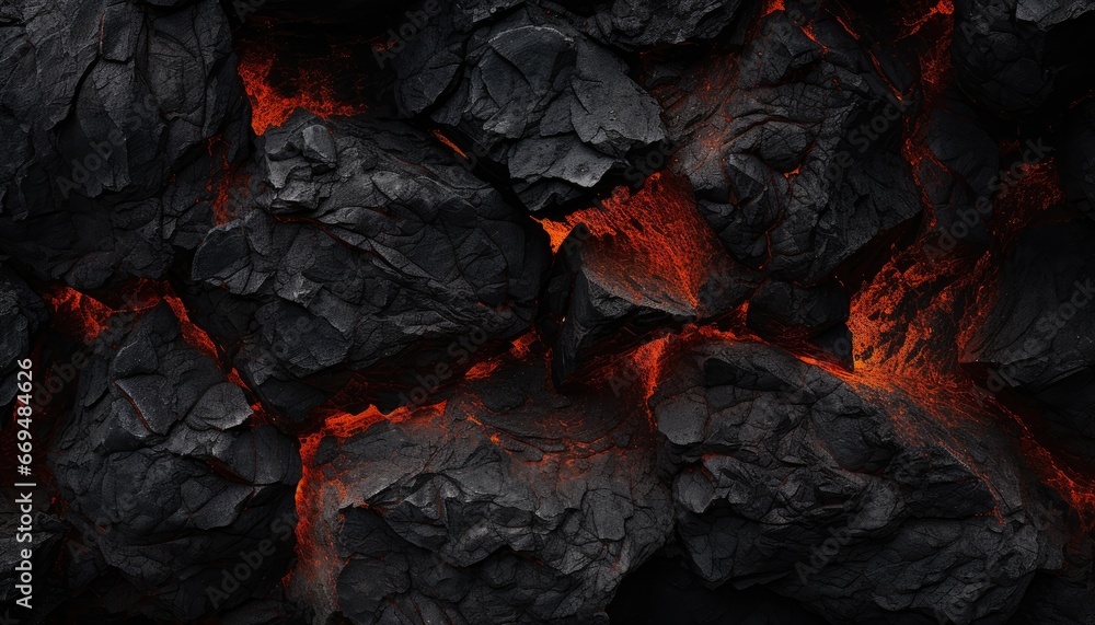 coal texture ,lava or magma glowing background coal texture ,lava or magma glowing background