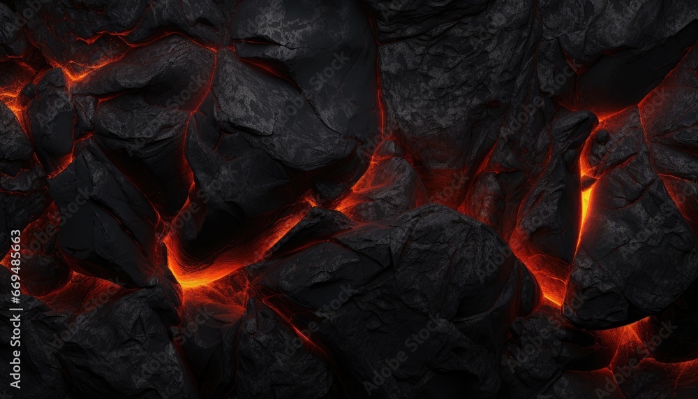 coal texture ,lava or magma glowing background coal texture ,lava or magma glowing background