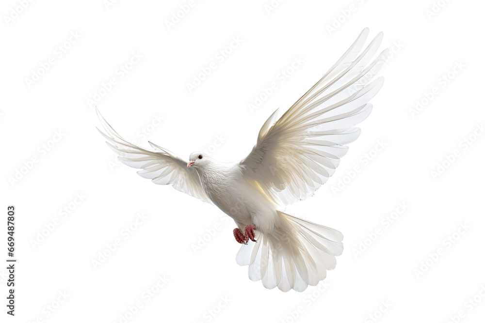 White dove flying on transparent PNG file and Clipping path .freedom concept and international day of peace White dove flying on transparent PNG file and Clipping path .freedom concept and international day of peace
