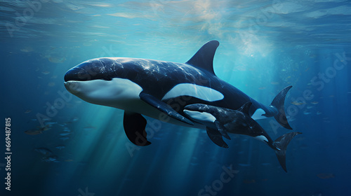 dolphin    generative AI © No34