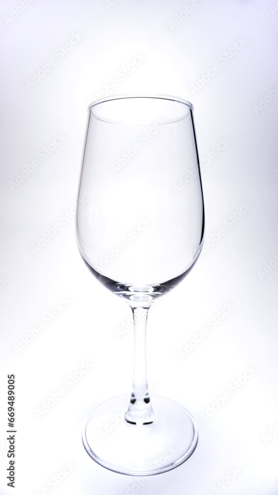 glass, wine, empty, wineglass
