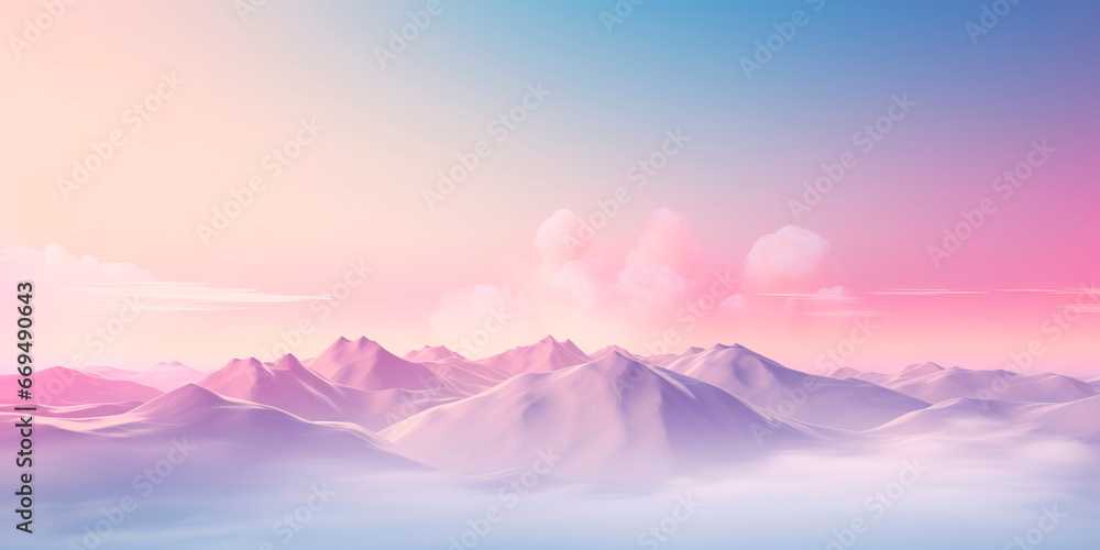 serene gradient background featuring soft pastel colors, producing a dreamlike and peaceful atmosphere.