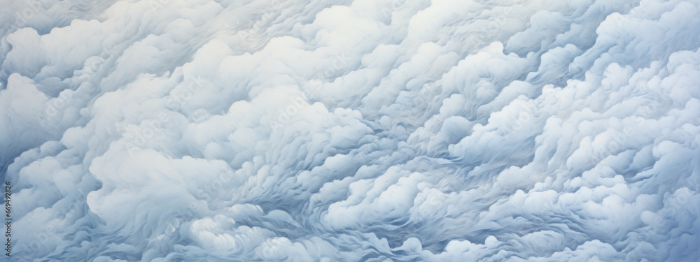 Fototapeta premium Vast sky adorned with a tapestry of cloudst.