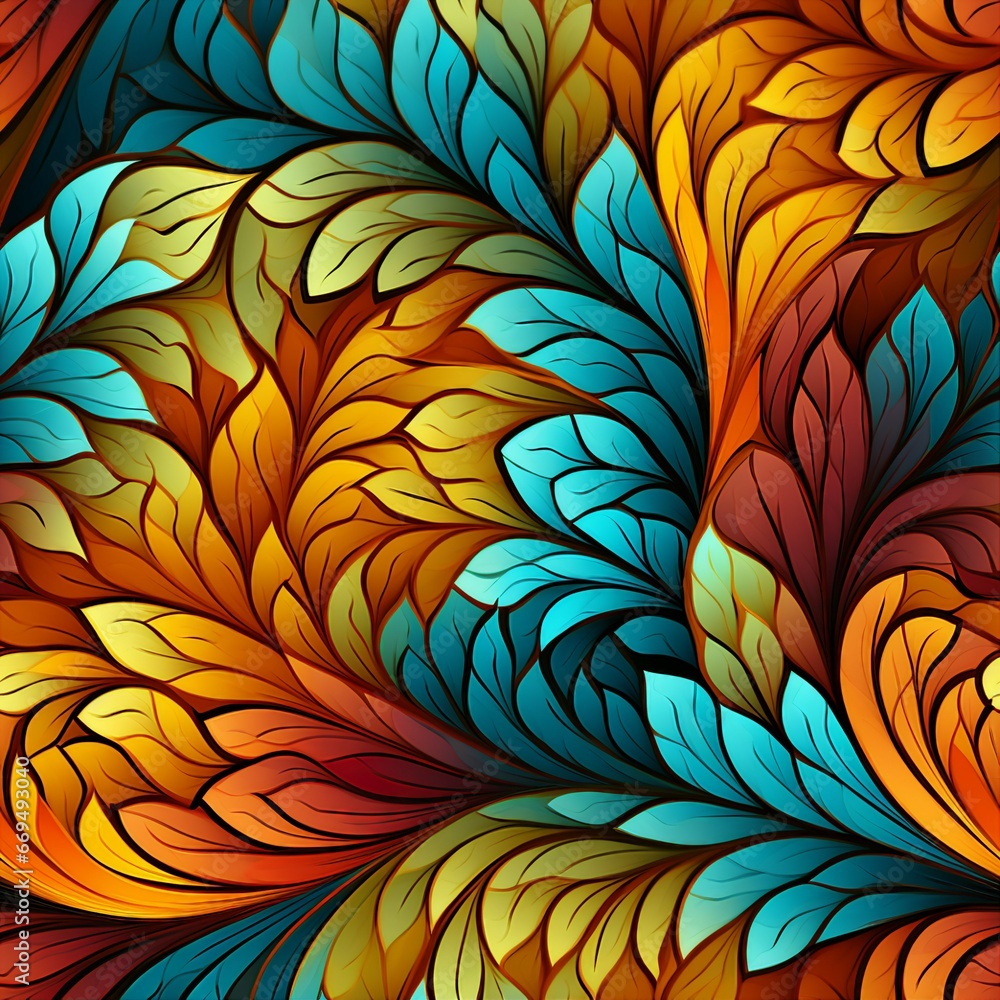 Mesmerizing Kaleidoscope Spirals Pattern Mesmerizing Kaleidoscope Spirals Pattern