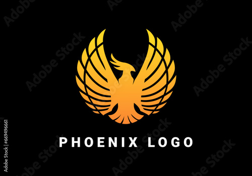 mythology, orange, phoenix, phoenix logo, rebirth, red, regal, royal, simple, studio, wing, wings, wisdom, phoenix logo, fire bird
