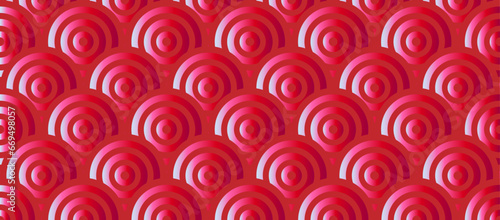 red abstract background with waves