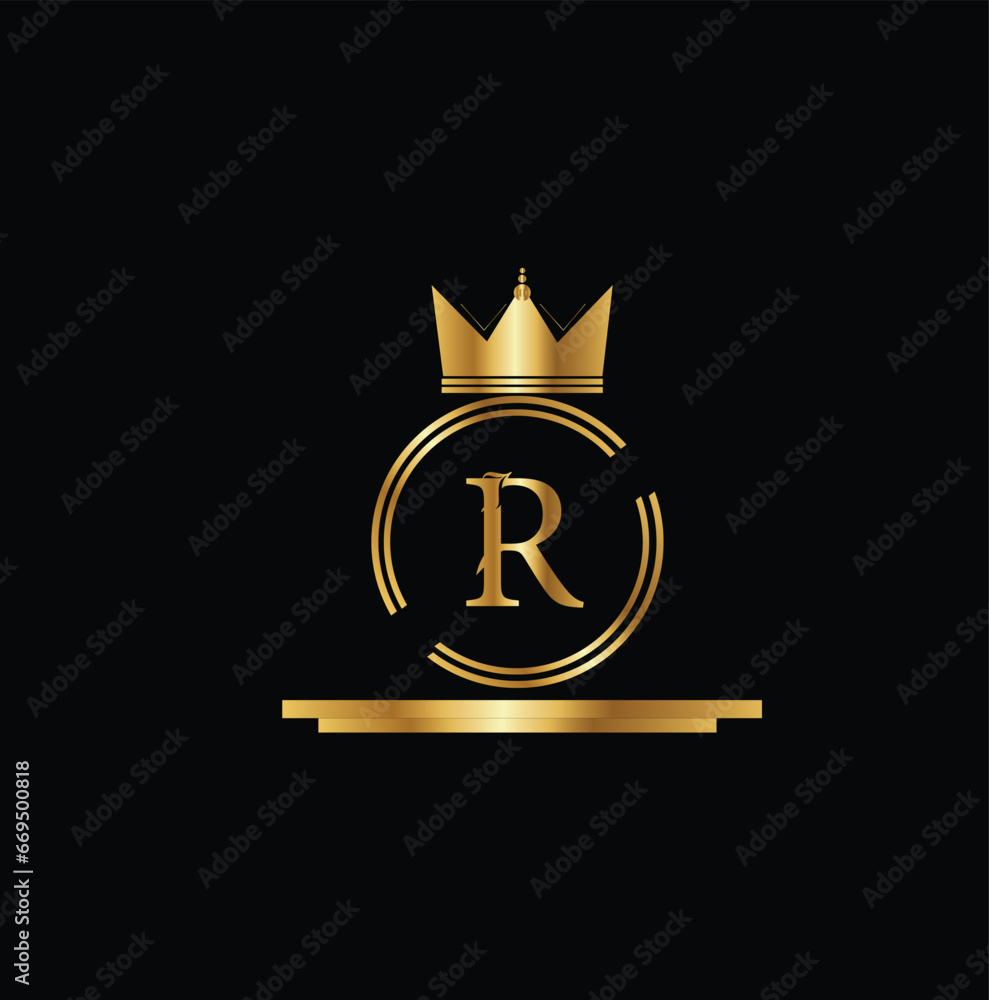 creative golden latter logo design creative golden latter logo design