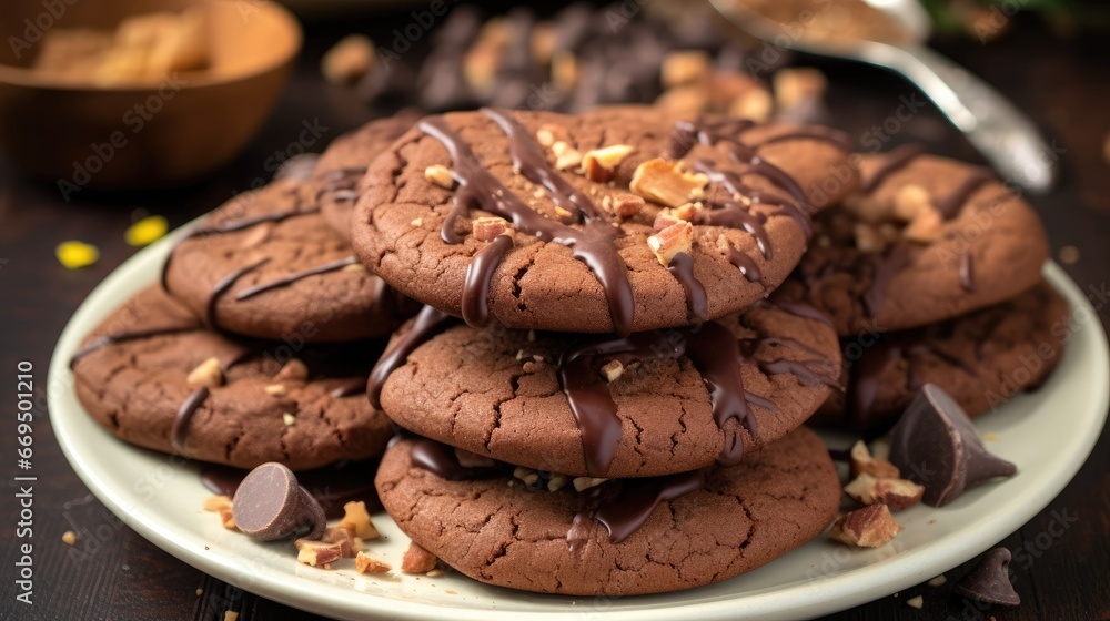 christmas chocolate cookies christmas chocolate cookies