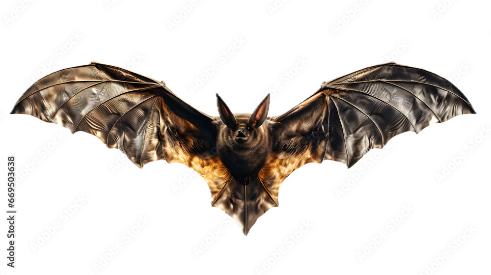 Flying bat isolated on transparent background, png Stock Illustration ...