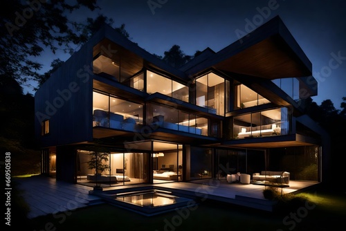 house in the night © Image Studio