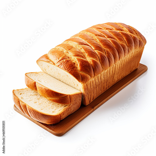 loaf of bread isolated