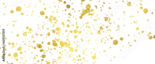 Golden splashes on transparent back ground, gold flakes, drop clipart clip art	transparent background photo