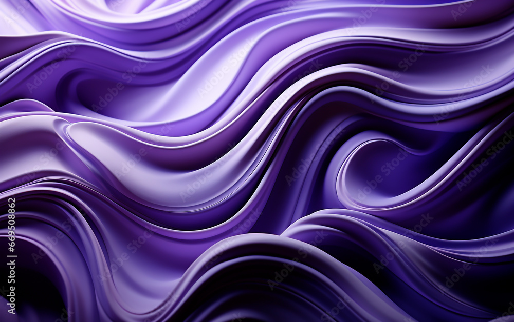 Fototapeta premium Abstract background with purple waves