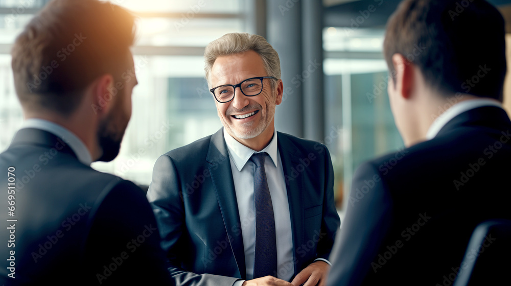 CEO MALE BUSINESSMAN LEADER DISCUSSING FUTURE WORK PLAN WITH THE EXECUTIVE MANAGEMENT TEAM. legal AI CEO MALE BUSINESSMAN LEADER DISCUSSING FUTURE WORK PLAN WITH THE EXECUTIVE MANAGEMENT TEAM. legal AI