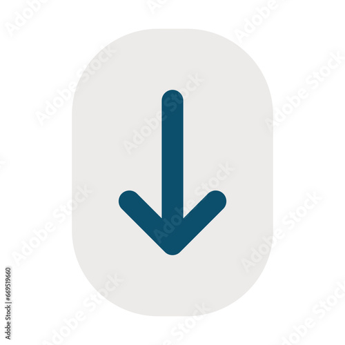 Scroll flat icon