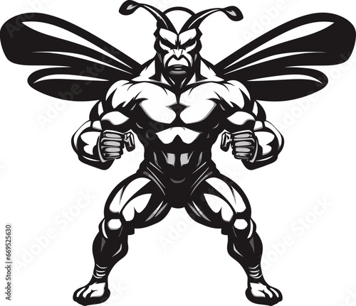 Regal Stinger Ambassador Emblematic Symbol Swarm Majesty Iconic Hornet Emblem