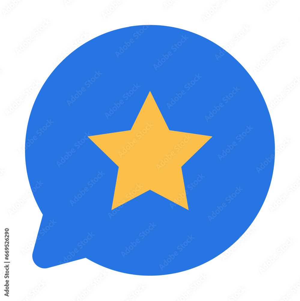 Customer review flat icon Customer review flat icon
